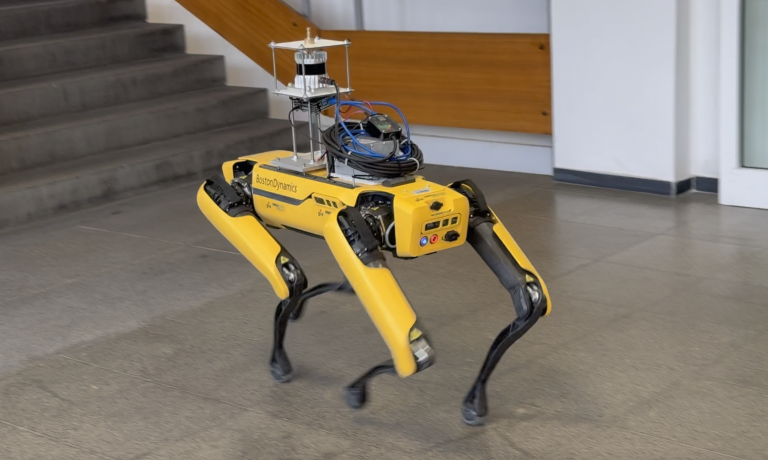 Boston Dynamics Roboter mit LIDAR Sensor ausgestattet